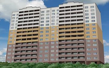 Фото новостройки ЖК "Ивантеевка, ул. Дзержинского, 1, литер 2" от СУ-155 ЖК "Ивантеевка, ул. Дзержинского, 1, литер 2" от СУ-155 - планировки, цены