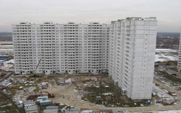 Фото новостройки ЖК "Железнодорожный, мкр. Ольгино, корп. 13 (ул. Жилгородок / Граничная ул.)" от СУ-155 ЖК "Железнодорожный, мкр. Ольгино, корп. 13 (ул. Жилгородок / Граничная ул.)" от СУ-155 - планировки, цены