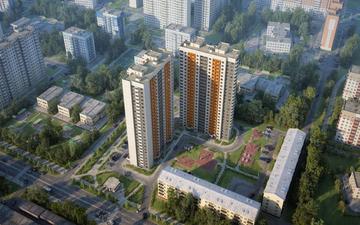 Фото новостройки ЖК «ул. Ельнинская, д. 14 Б» от ПИК ЖК «ул. Ельнинская, д. 14 Б» от ПИК - планировки, цены